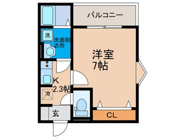 F+style 東新町２号館の物件間取画像